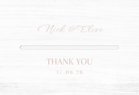 Enveloppenkist bruiloft wit Layers of Love