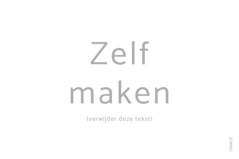 Blanco poster liggend