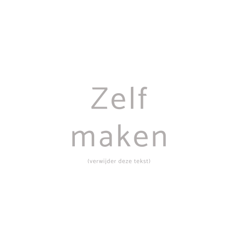 Raambord dubbel 50x50 zelf maken