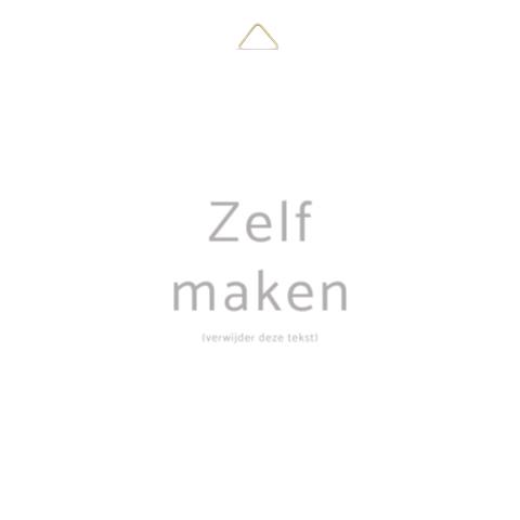 Tegeltje blanco zelf maken