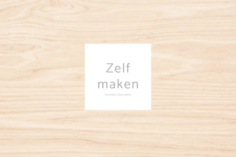 Houten memorybox 30 x 20 cm zelf maken