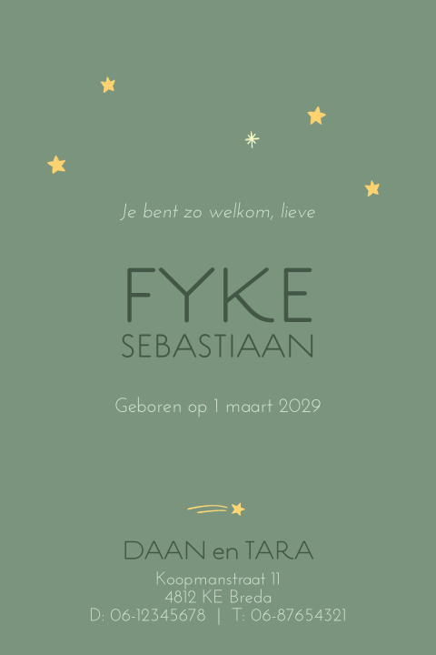 Kaart binnenkant