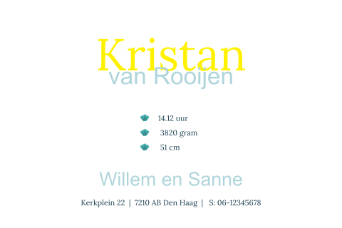 Kaart binnenkant