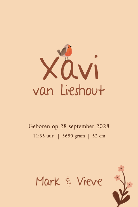 Kaart binnenkant