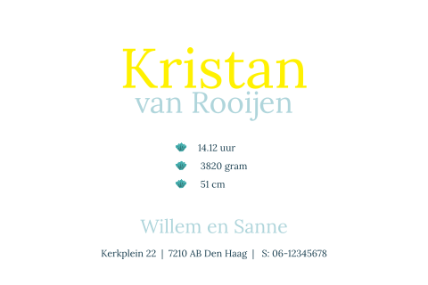 Kaart binnenkant