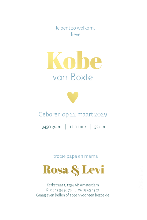 Kaart binnenkant