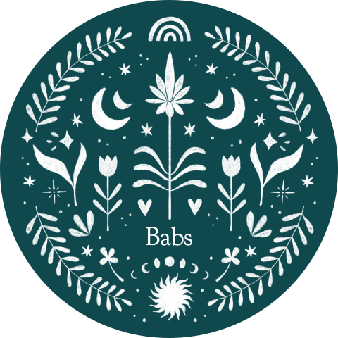 Raamsticker Babs