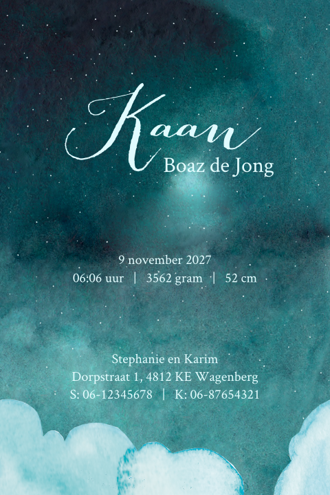 Kaart binnenkant