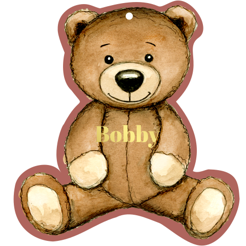 Vorm geboortekaartje Teddy beer
