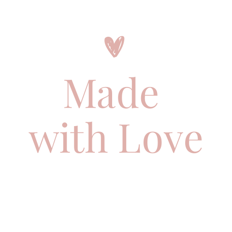 Sluitsticker Made with love
