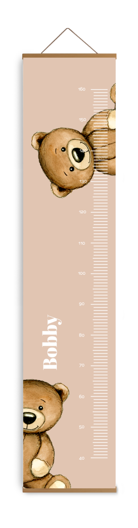 Groeimeter met teddybeertje