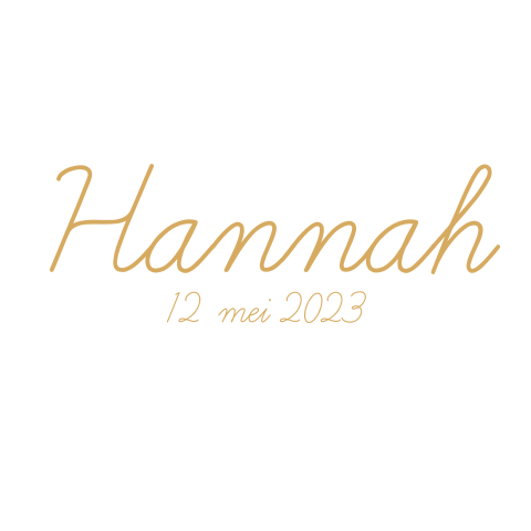 Sticker Hannah