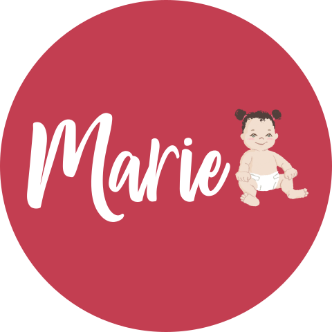 label baby illustratie meisje