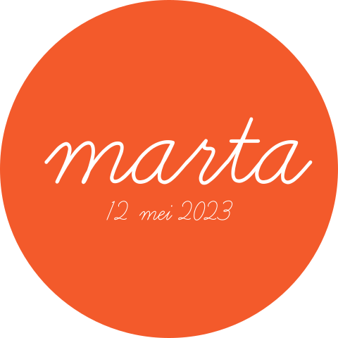 Marta sticker