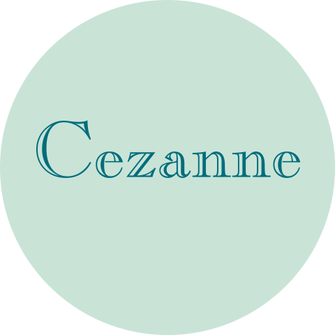 Cezanne sticker