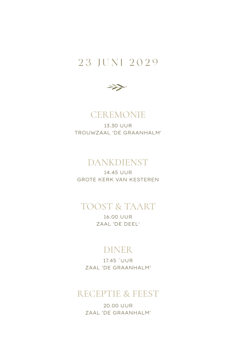 Kaart binnenkant
