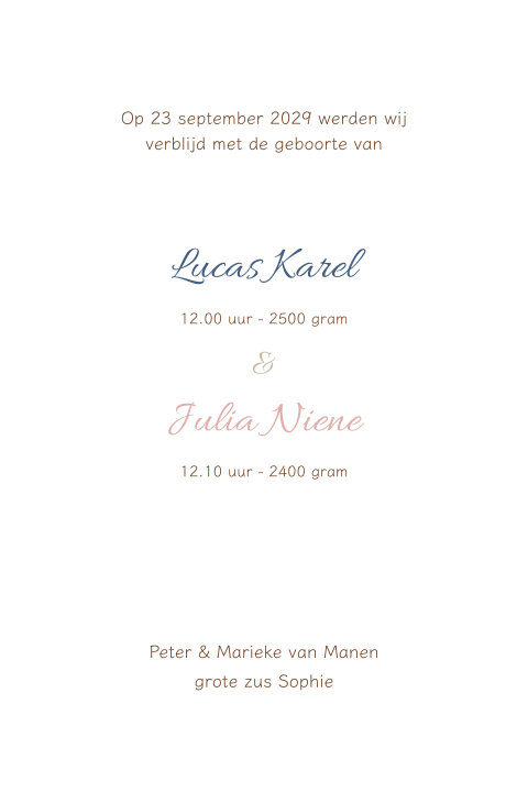 Kaart binnenkant