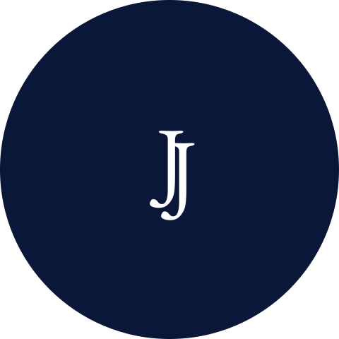 Sticker trouwkaart donkerblauw met initialen