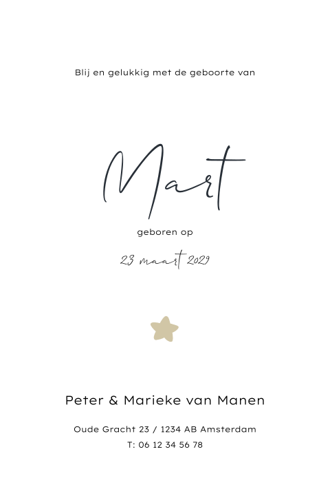 Kaart binnenkant