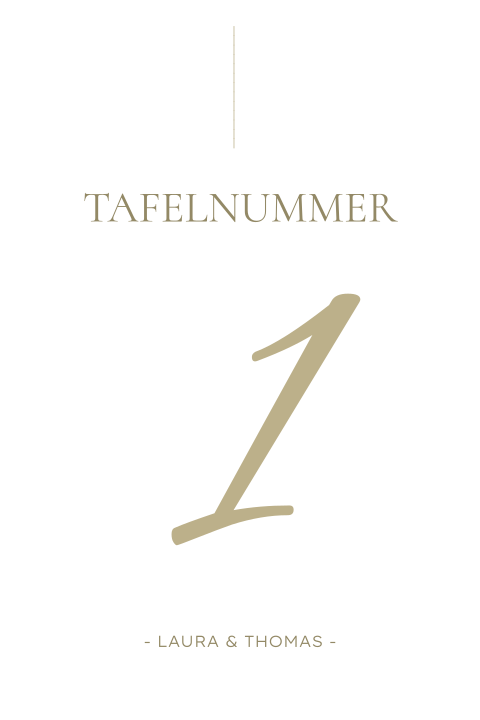 Tafelnummer bruiloft diner olijfgroen