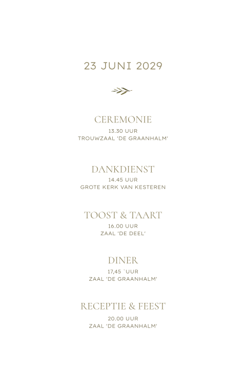 Kaart binnenkant