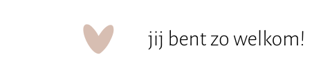 Labeltje geboortekaartje roze hartje en jij bent zo welkom 16 stuks