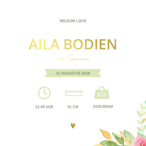 Kaart binnenkant