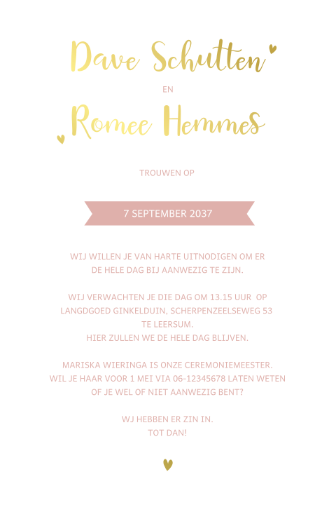 Kaart binnenkant