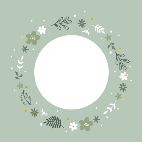 Neutraal geboortekaartje met doorkijkje en echt strikje