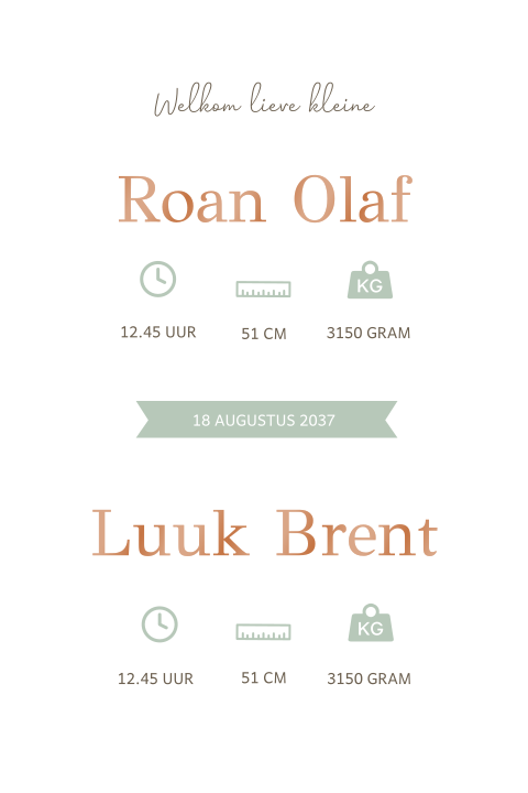 Kaart binnenkant
