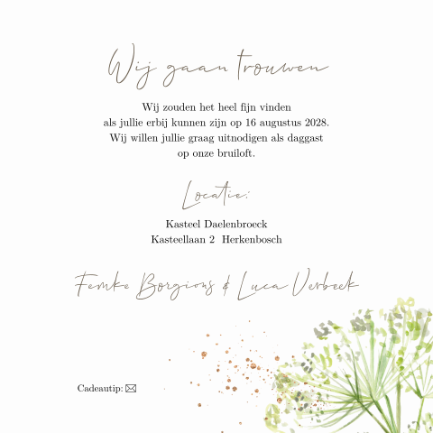 Kaart binnenkant