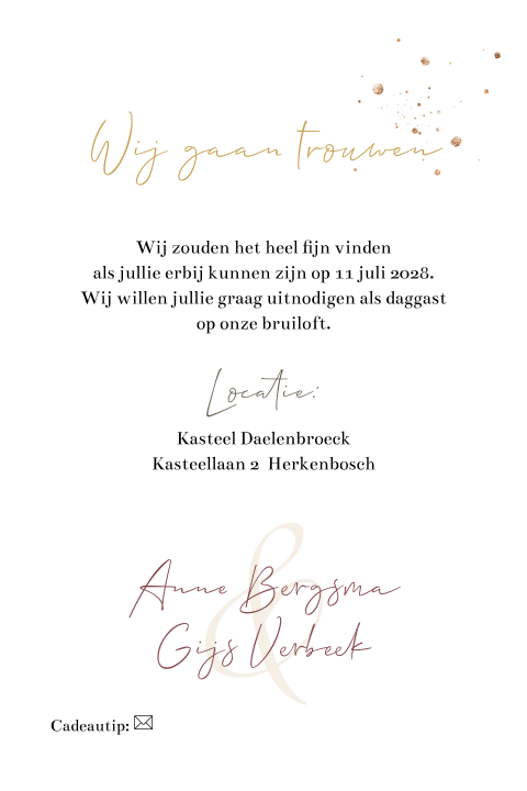 Kaart binnenkant