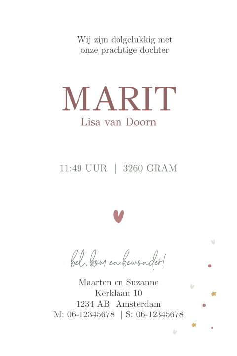 Kaart binnenkant