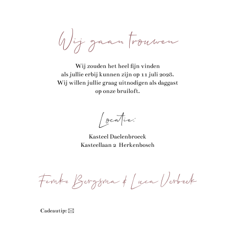 Kaart binnenkant