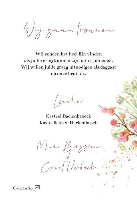 Kaart binnenkant