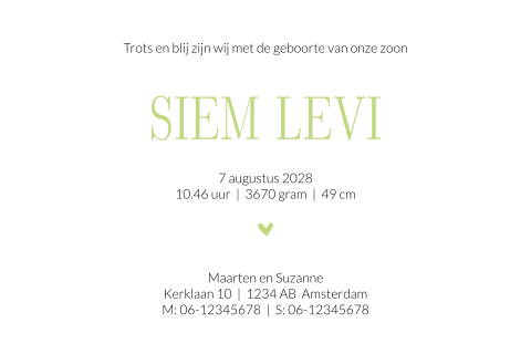 Kaart binnenkant