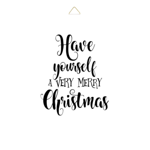 Kerst tegeltje met een kersttekst