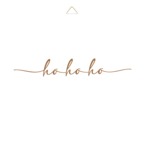 Keramieken tegeltje met kersttekst ho ho ho