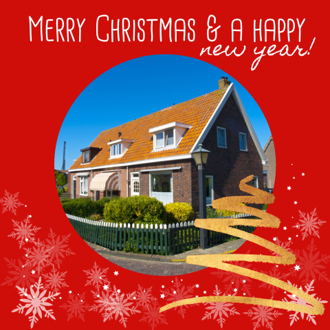 Stuur een verhuiskaart als kerstkaart!