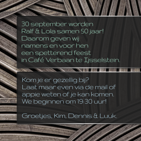 Kaart binnenkant