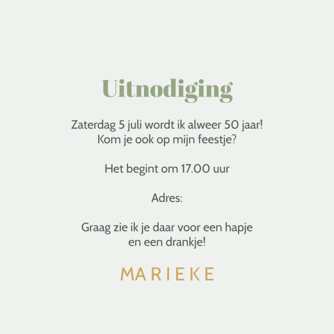 Kaart binnenkant