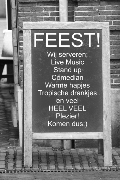 Uitnodiging voor een opening?