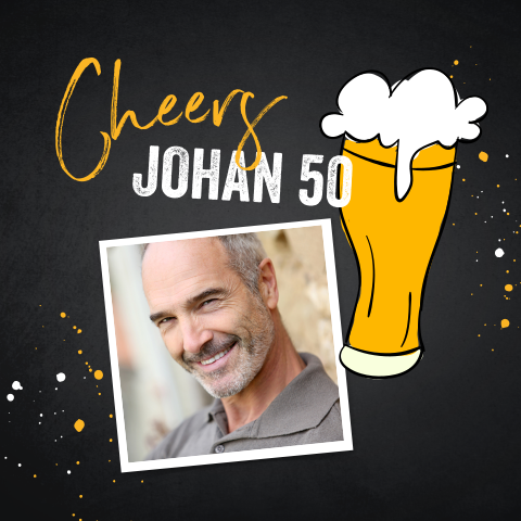 Uitnodiging 50 jaar verjaardag Abraham