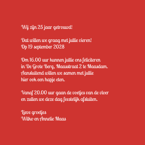 Kaart binnenkant