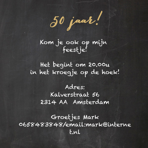 Kaart binnenkant