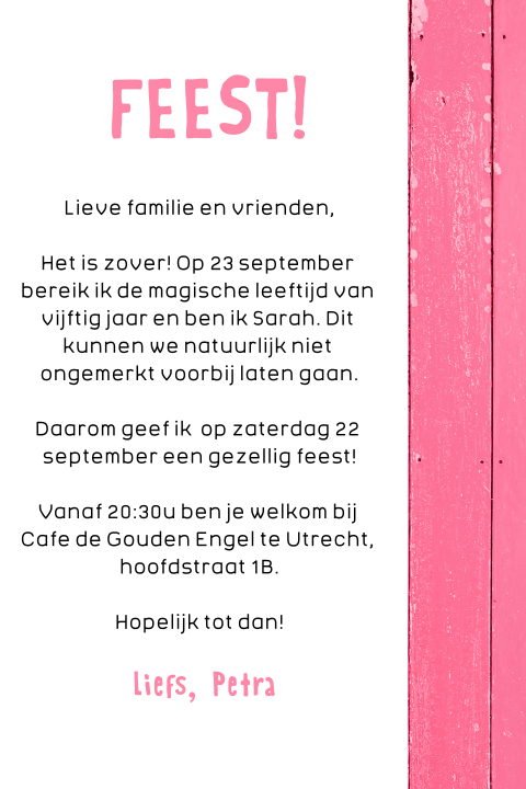 Kaart binnenkant