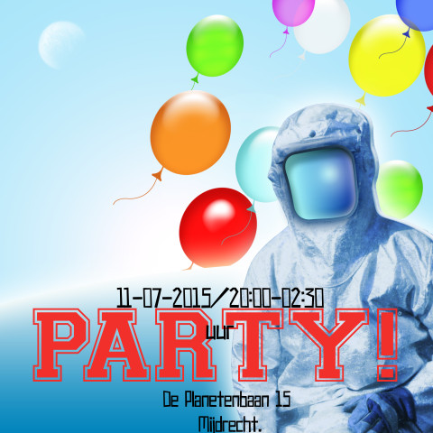 uitnodiging als enkele kaart