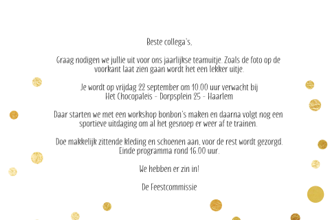 Kaart binnenkant