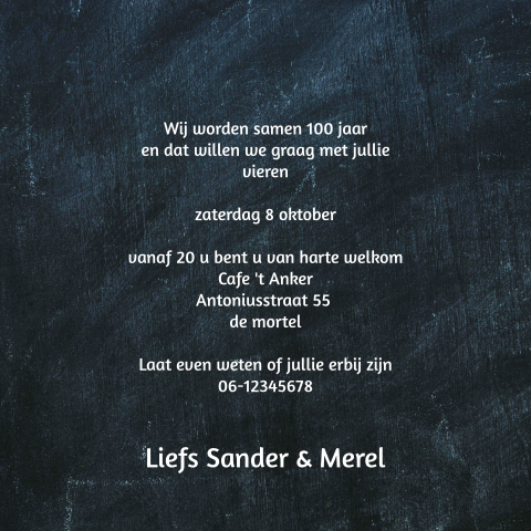 Kaart binnenkant