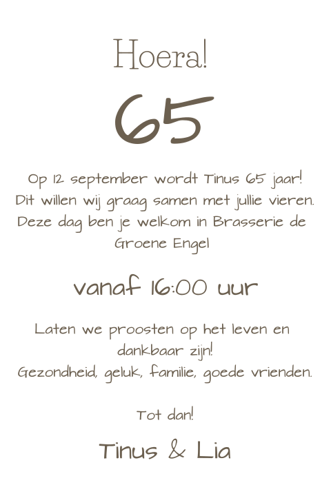 Kaart binnenkant